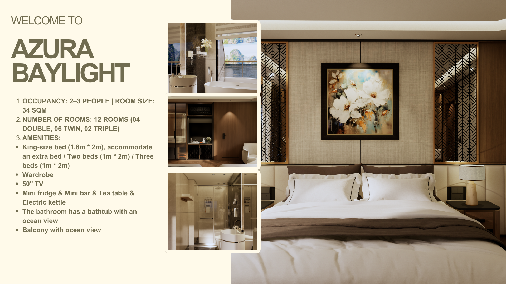 Baylight Balcony Cabin